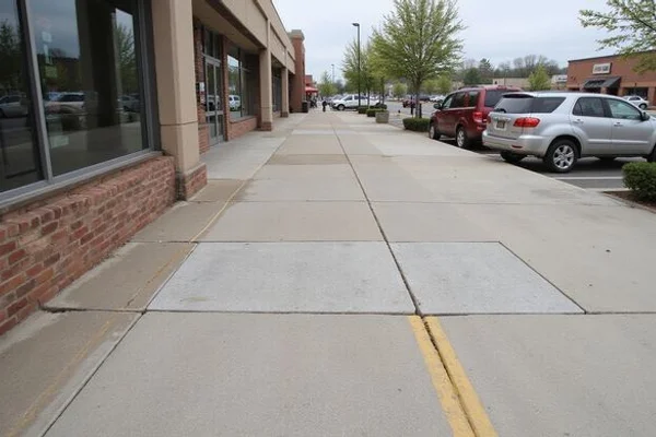 Before: Dearborn Retail ADA Walkway