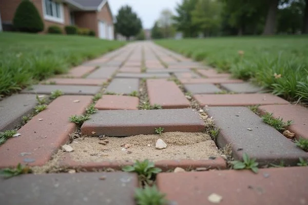 Paver Cleaning & Sealing in process — Metro Detroit job