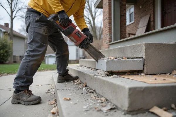 Precast Concrete Step Replacement project photo 3