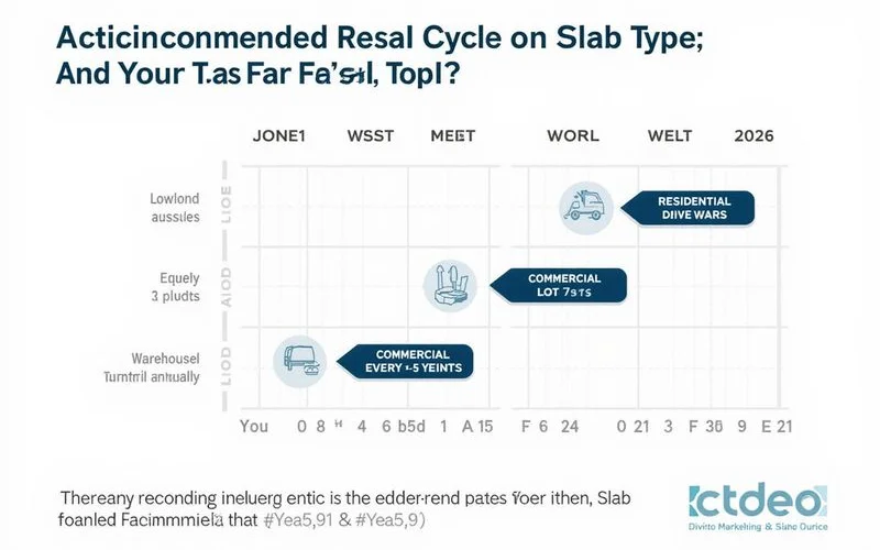 Reseal cycle calendar by slab type
