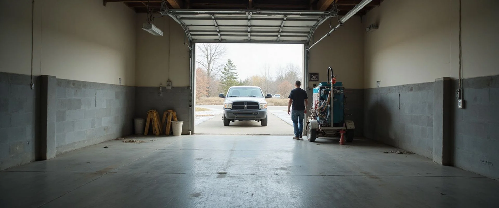 Garage Floor Leveling in Metro Detroit